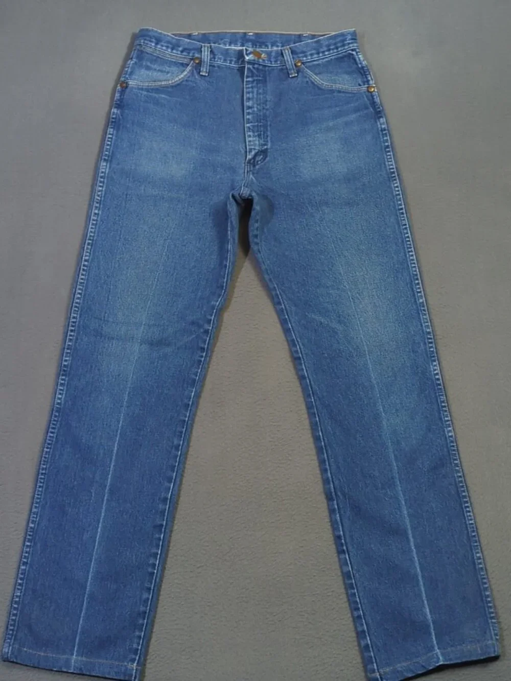 Wrangler VTG Jeans Men's 34 Fits 31x31 Blue 13MWZ Cowboy Cut Western USA Made
